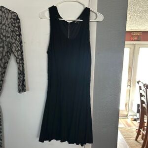 Black Sleeveless Mini Dress